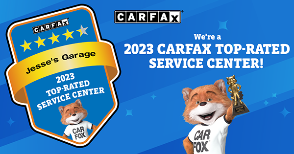Jesse's Garage Named 2023 Carfax Service Center | Jesse's Garage